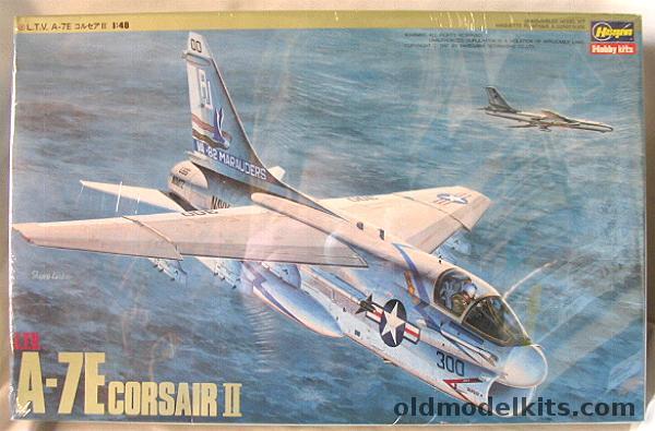 Hasegawa 1/48 A-7E Corsair II - VA-82 'Marauders' USS Nimitz / VA-93 'Blue Blazers' USS Midway, P12 plastic model kit